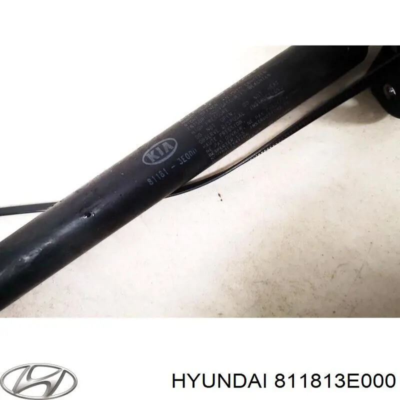 Muelle neumático, capó de motor KIA Sorento 1 JC