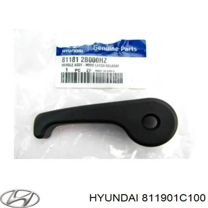 Tirador del cable del capó delantero para Hyundai Getz 