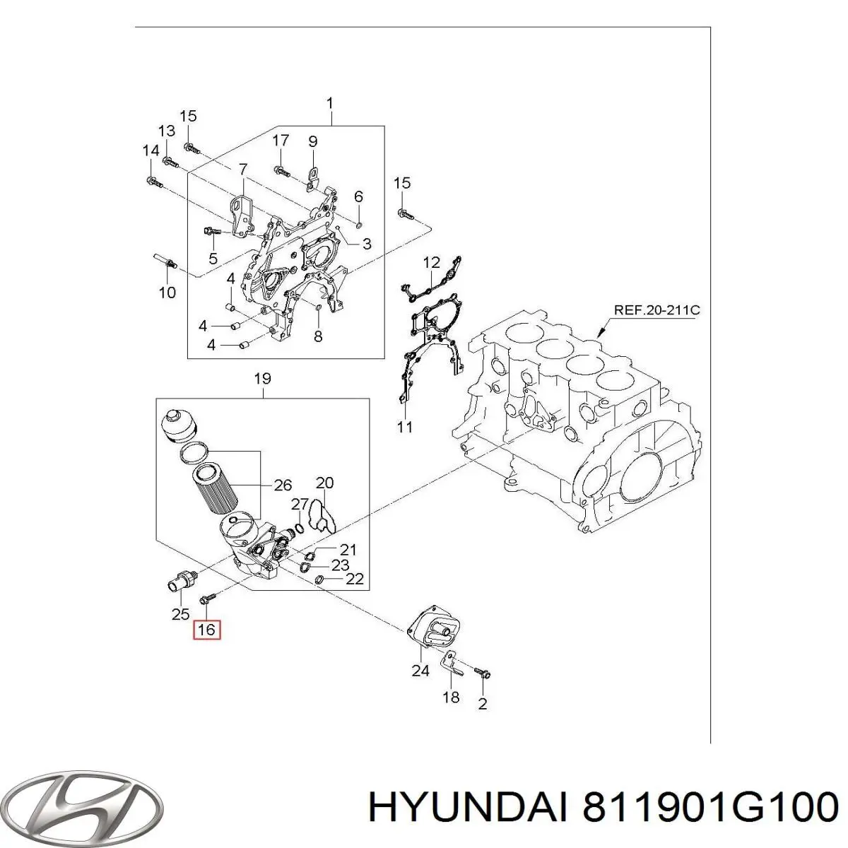 Cable de apertura del capó delantero Hyundai/Kia 811901G100 precio, desde 4,28 EUR