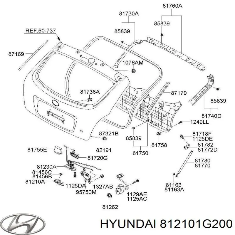 812101G200 Hyundai/Kia