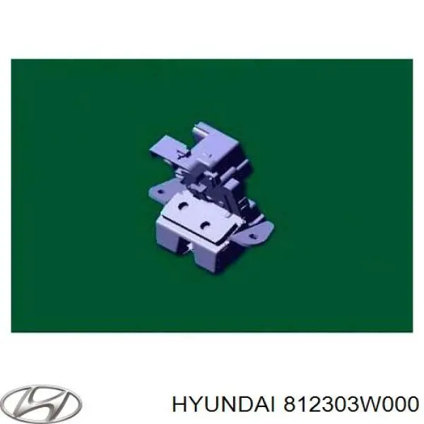 Cerradura de puerta de maletero Hyundai/Kia 812303W000
