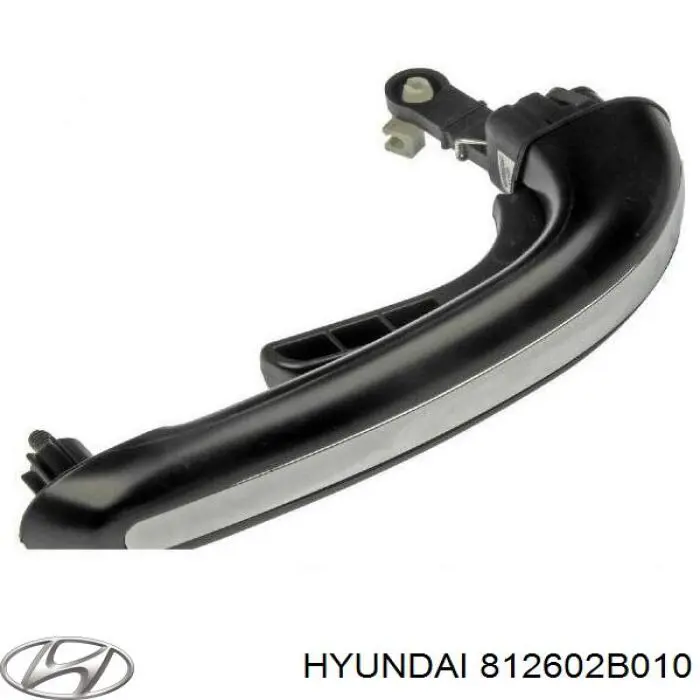 812602B010 Hyundai/Kia manecilla de puerta de maletero exterior