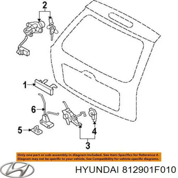 812901F010 Hyundai/Kia