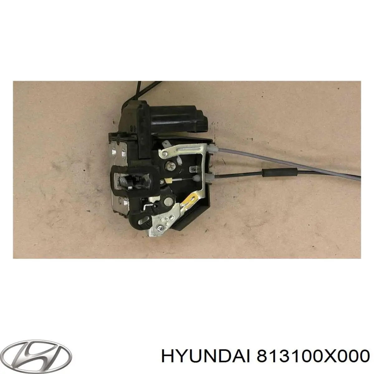 813100X000 Hyundai/Kia cerradura de puerta delantera izquierda