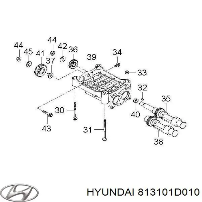 Comprar 813101D010 Hyundai/Kia Cerradura de puerta lateral
