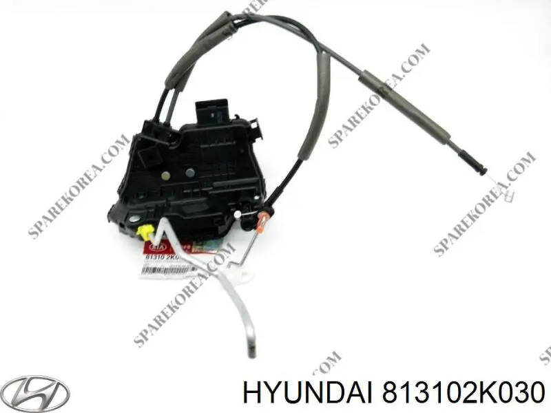 813102K030 Hyundai/Kia cerradura de puerta delantera izquierda