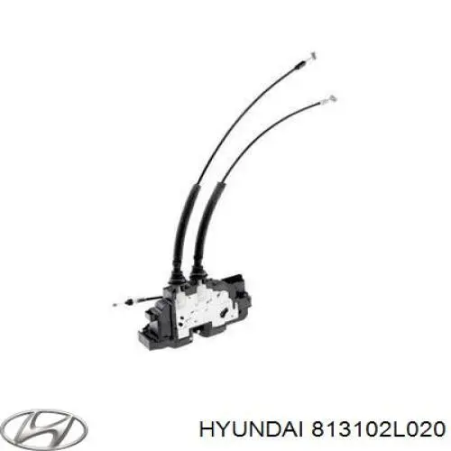 813102L020 Hyundai/Kia cerradura de puerta delantera izquierda