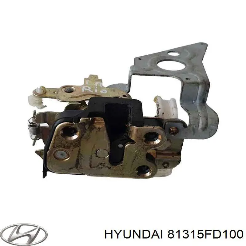 81315FD100 Hyundai/Kia cerradura de puerta delantera izquierda