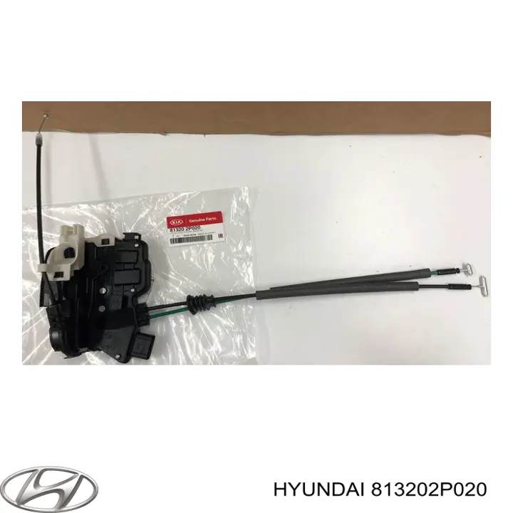 813202P020 Hyundai/Kia cerradura de puerta delantera derecha