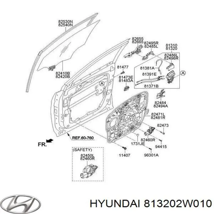 813202W010 Hyundai/Kia