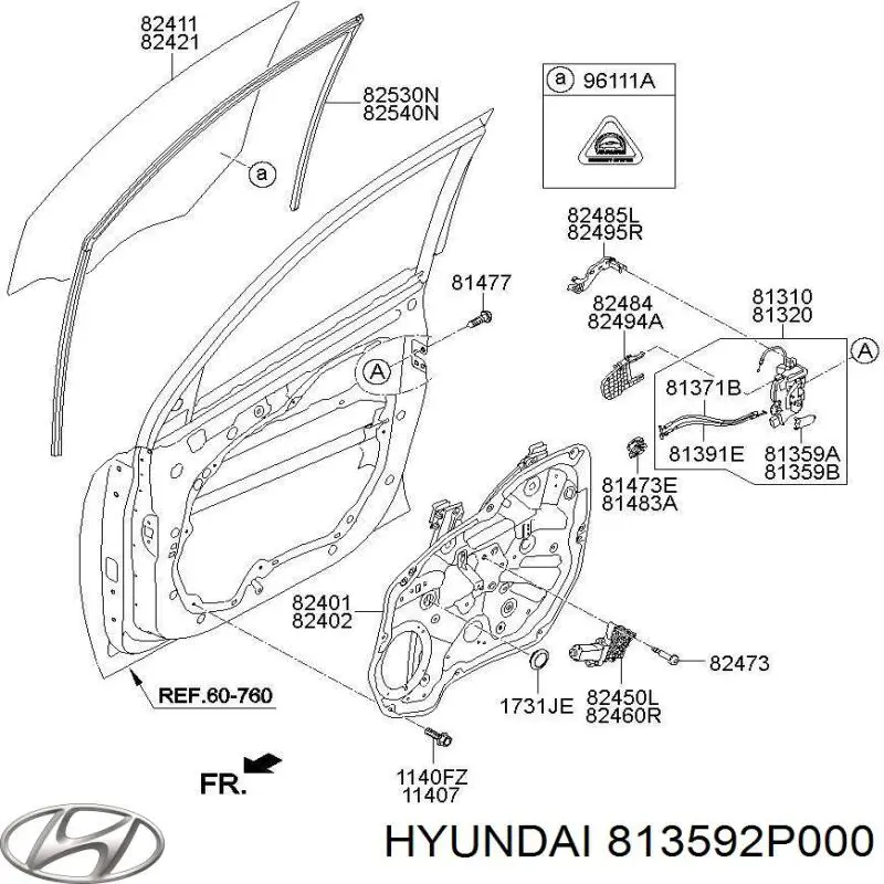 813592P000 Hyundai/Kia