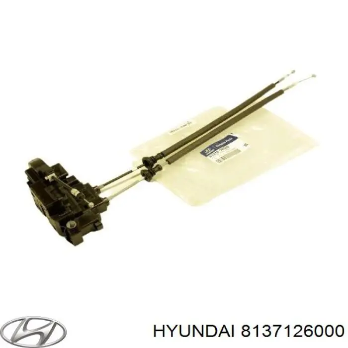 Cable de apertura de cerradura de puerta delantera izquierda Hyundai/Kia 8137126000 precio, desde 37,18 EUR