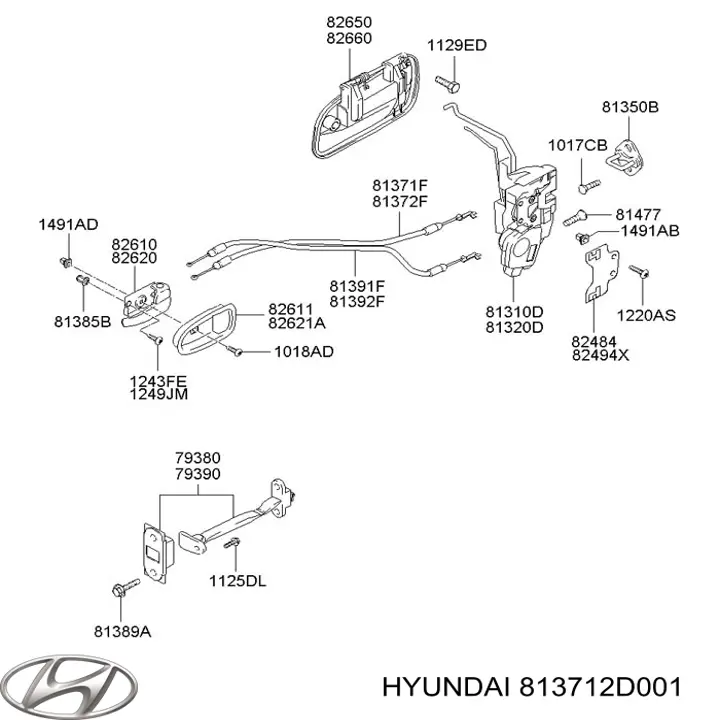 813712D001 Hyundai/Kia