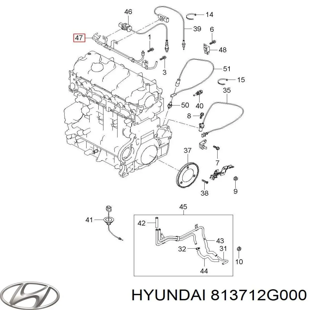 813712G000 Hyundai/Kia