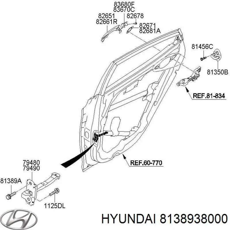  Hyundai/Kia 8138938000 precio, desde 0,31 EUR