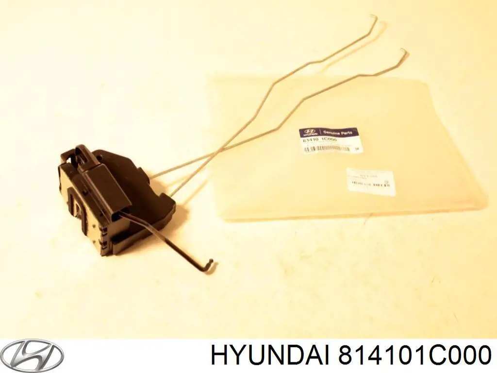 814101C000 Hyundai/Kia cerradura de puerta trasera izquierda