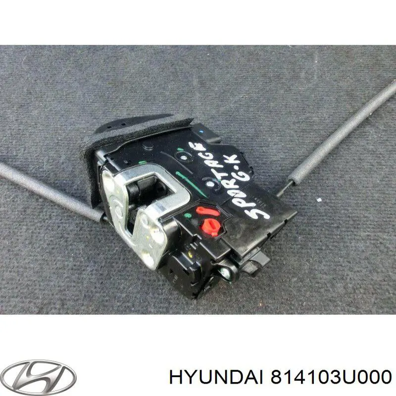 814103U000 Hyundai/Kia cerradura de puerta trasera izquierda