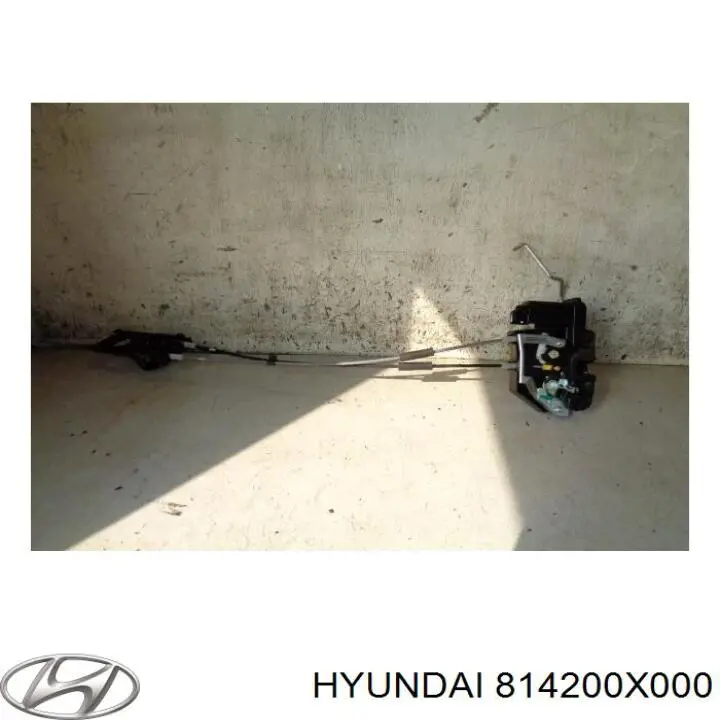 Cierre de la puerta trasera derecha para Hyundai I10 (PA)