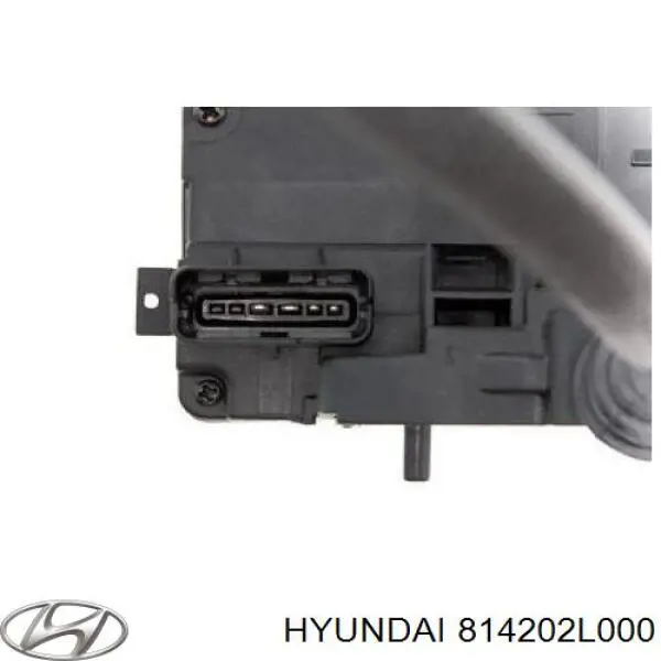 814202L000 Hyundai/Kia cerradura de puerta trasera derecha