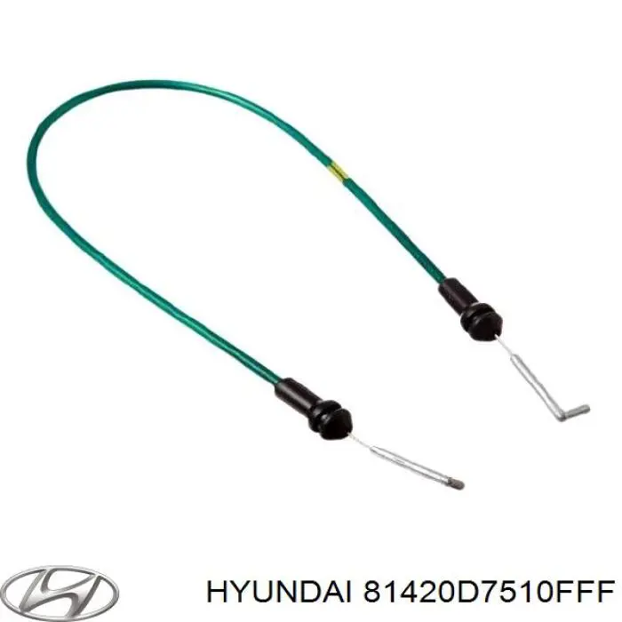 Comprar 81420D7510FFF Hyundai/Kia Cerradura de la puerta trasera derecha