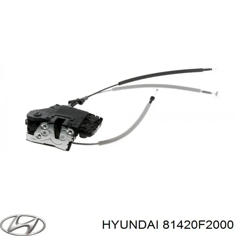 Cerradura de la puerta trasera derecha 81420F2000 Hyundai/Kia