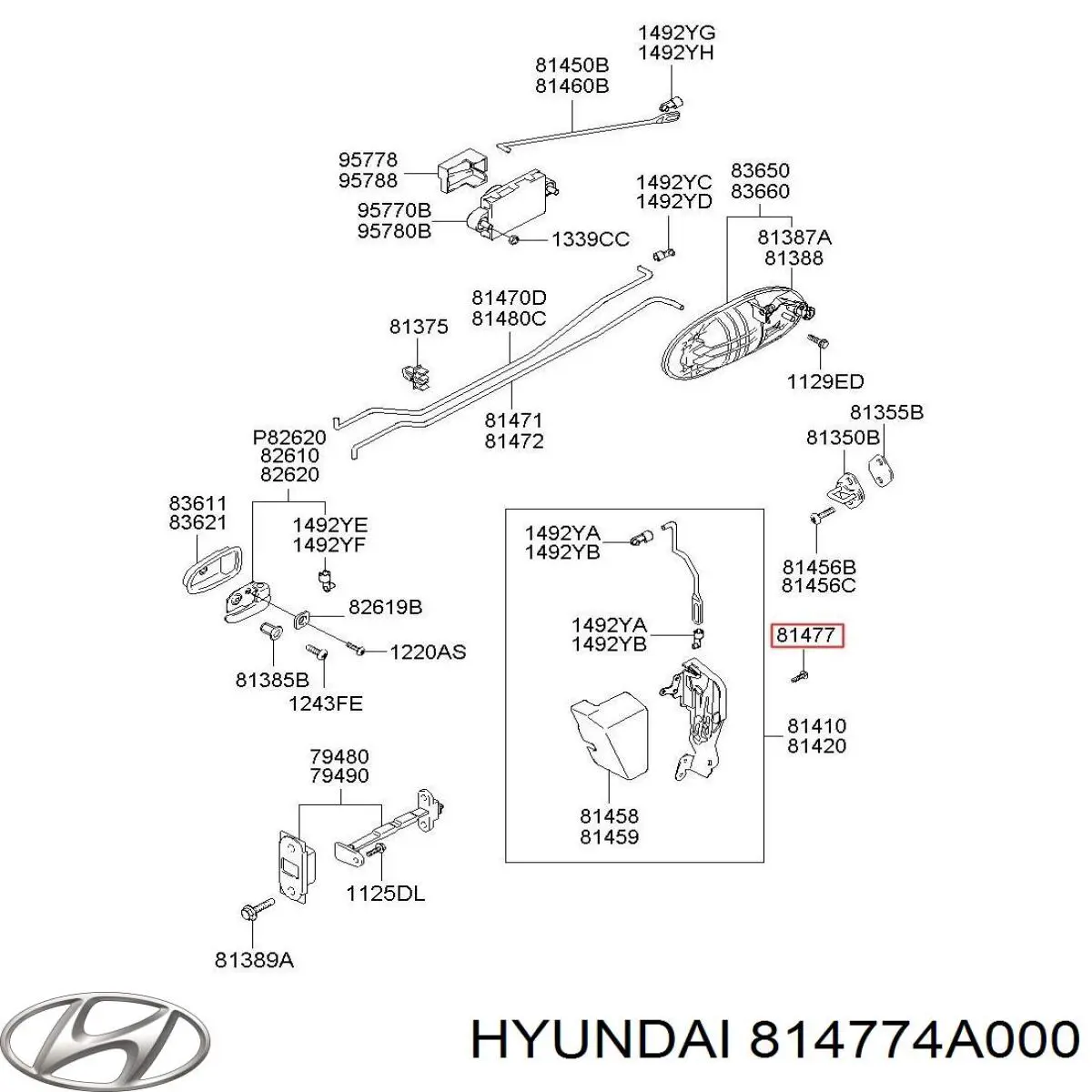  Hyundai/Kia 814773C000 precio, desde  