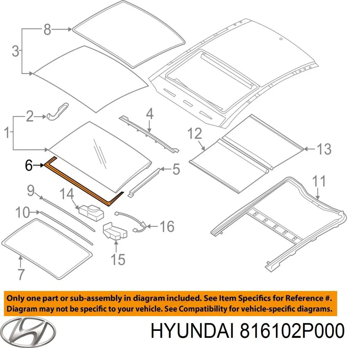 Comprar 816102P000 Hyundai/Kia 