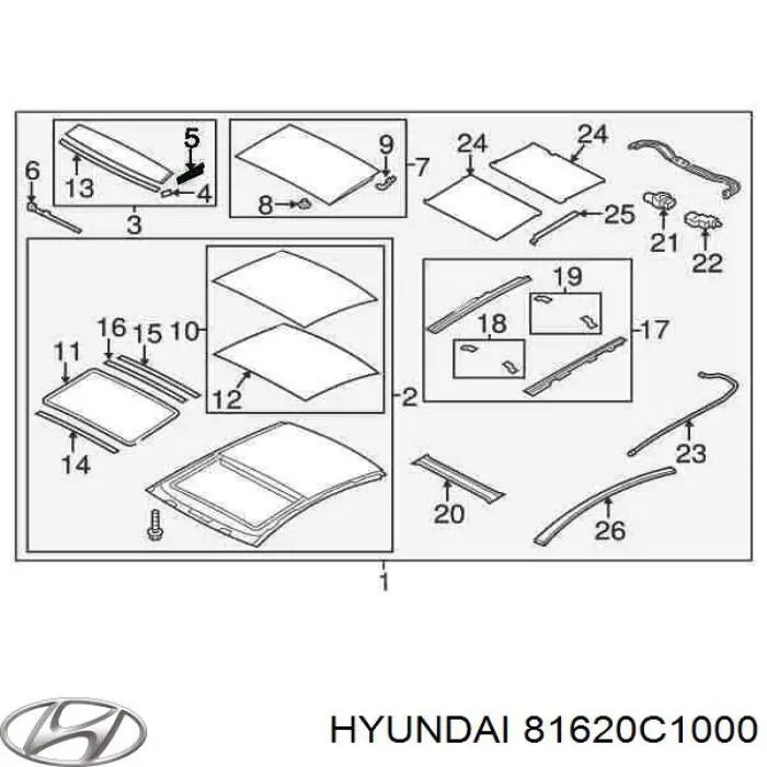 81620C1000 Hyundai/Kia