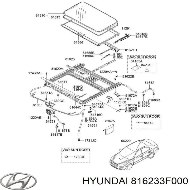 816233F000 Hyundai/Kia