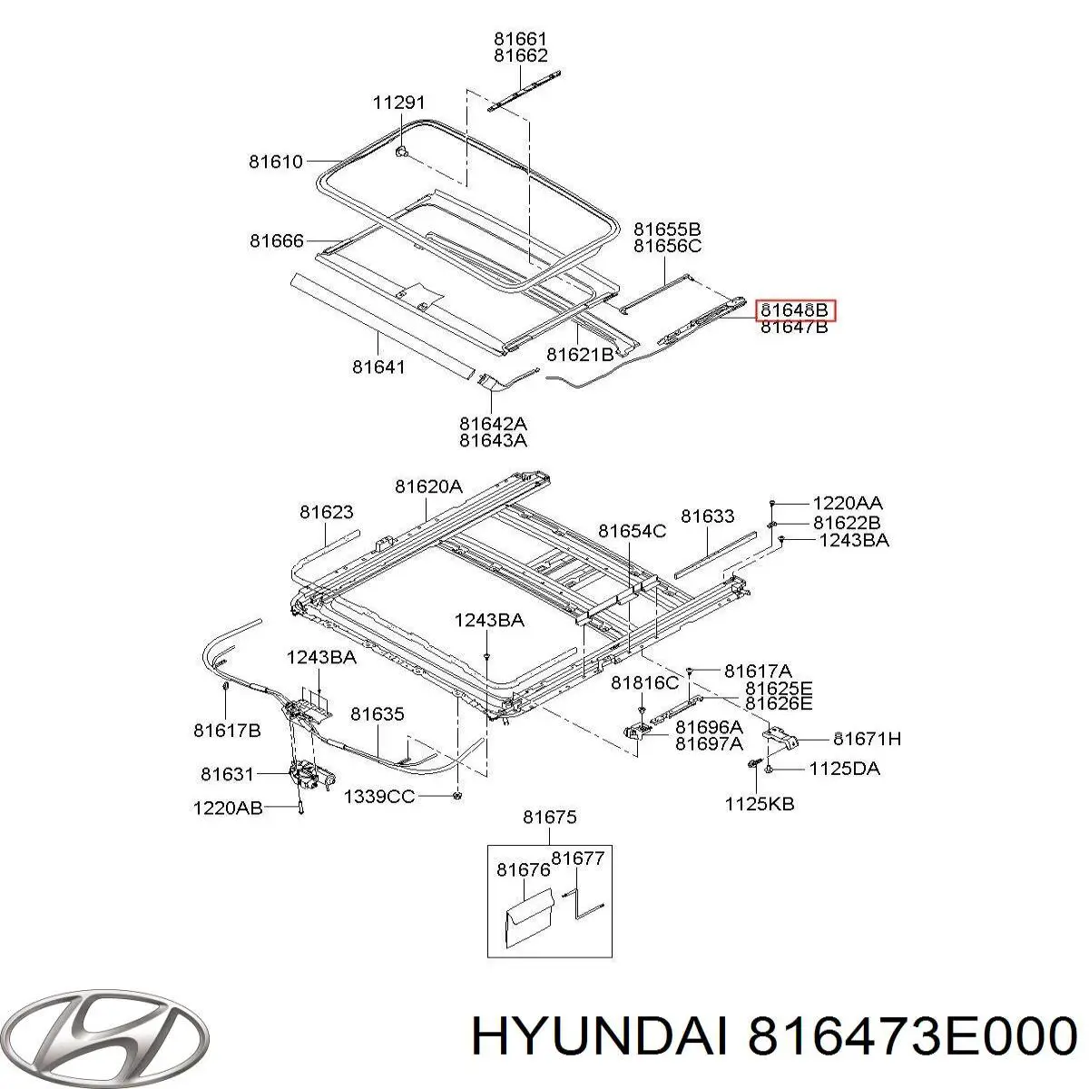 816473E001 Hyundai/Kia