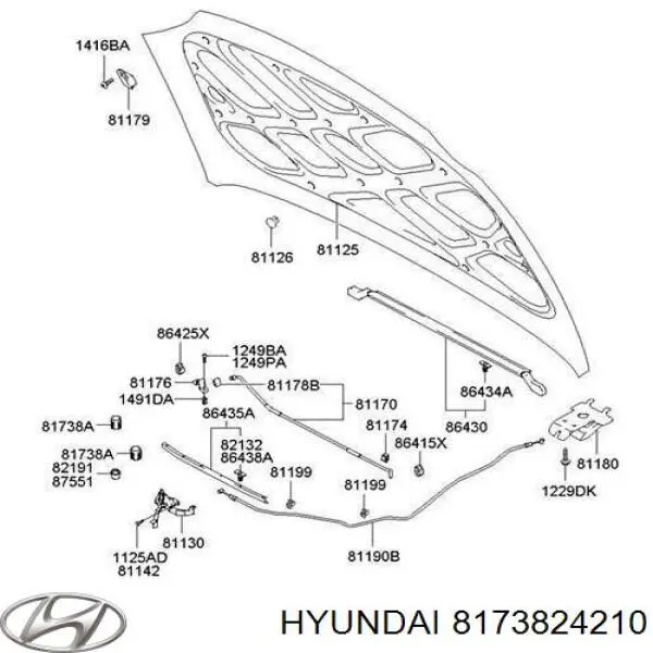 8173824210 Hyundai/Kia