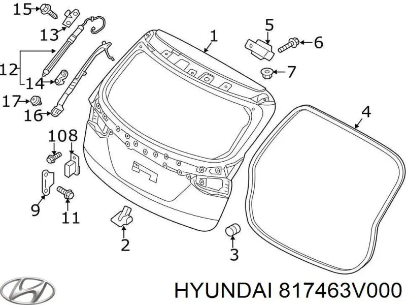 817463V000 Hyundai/Kia