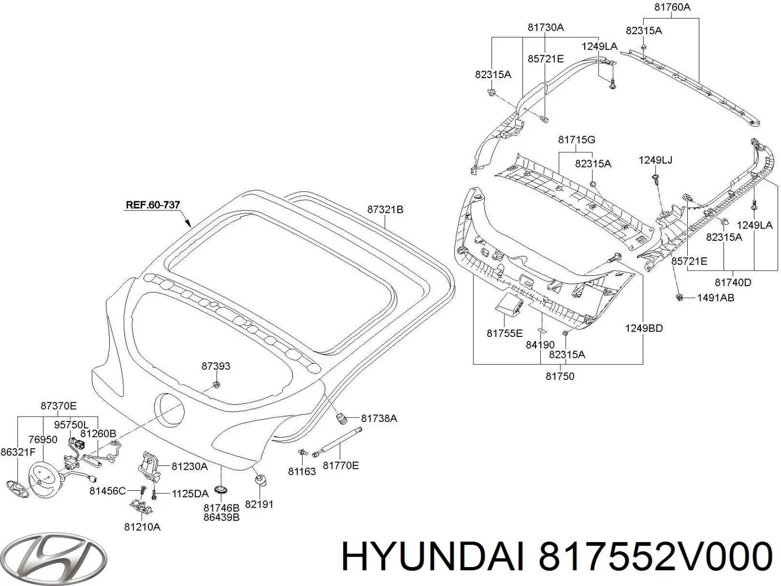 817552V000 Hyundai/Kia