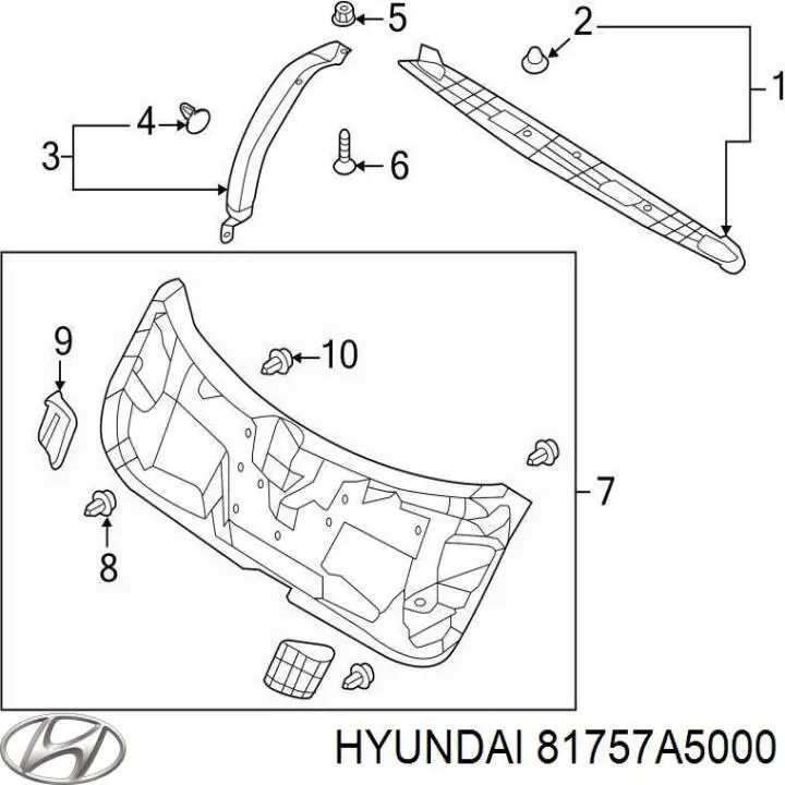  Hyundai/Kia 81757A5000 precio, desde  