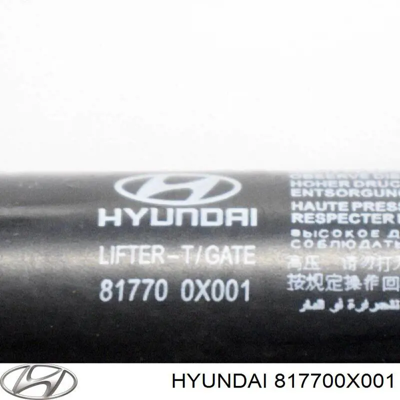Amortiguador de maletero Hyundai/Kia 817700X001 precio, desde 13,40 EUR