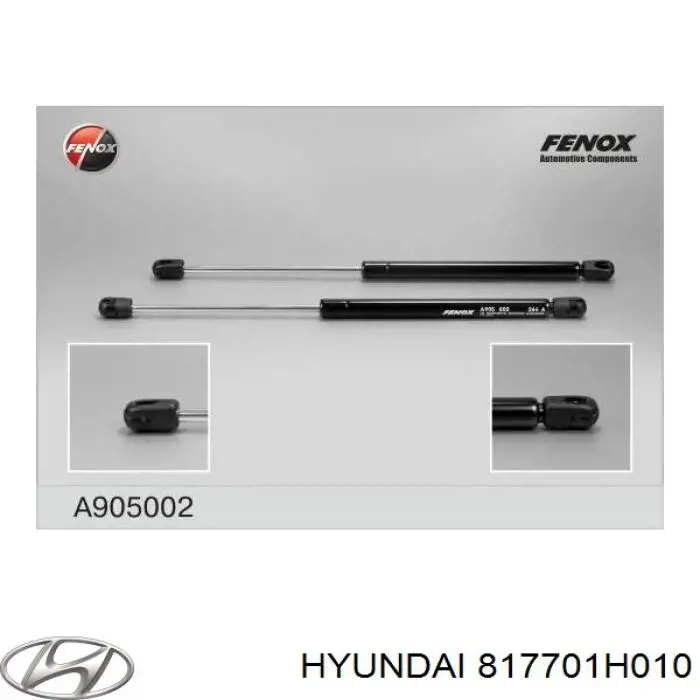 Amortiguador de maletero Hyundai/Kia 817701H010 precio, desde 15,14 EUR