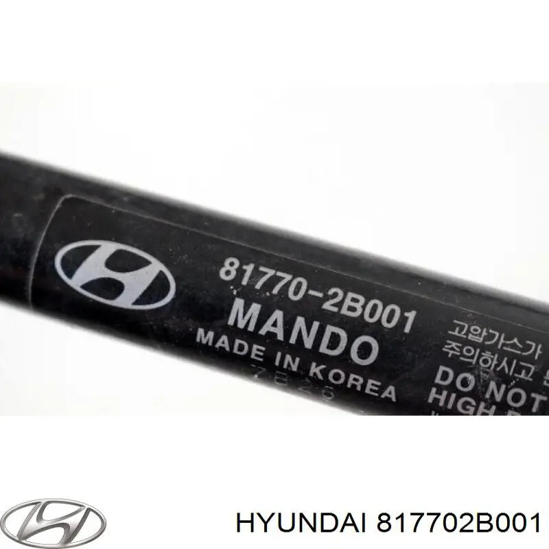 Comprar 817702B001 Hyundai/Kia Amortiguador de puerta trasera