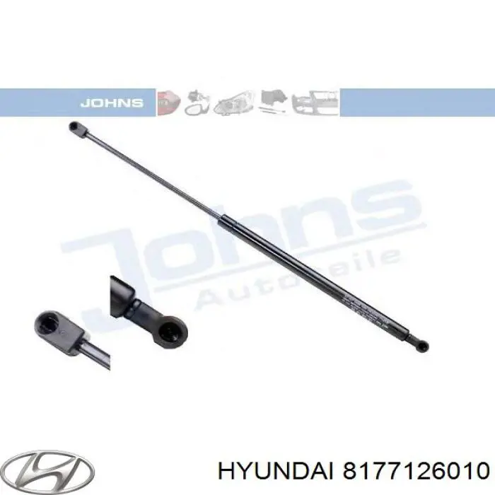 Amortiguador de maletero Hyundai/Kia 8177126010 precio, desde 16,79 EUR