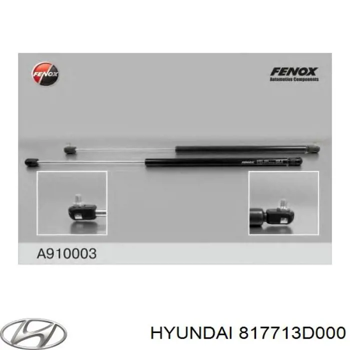 817713D000 Hyundai/Kia amortiguador maletero