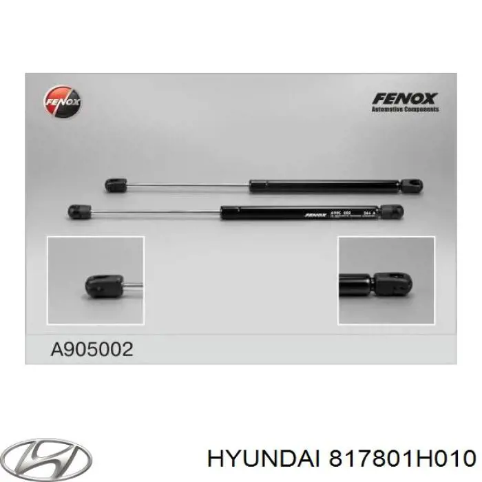817801H010 Hyundai/Kia amortiguador maletero