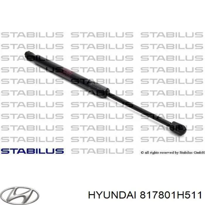 Amortiguador de maletero Hyundai/Kia 817801H511 precio, desde 65,05 EUR