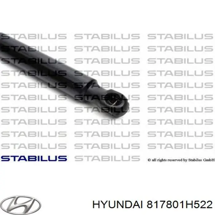 Comprar 817801H522 Hyundai/Kia Amortiguador de puerta trasera