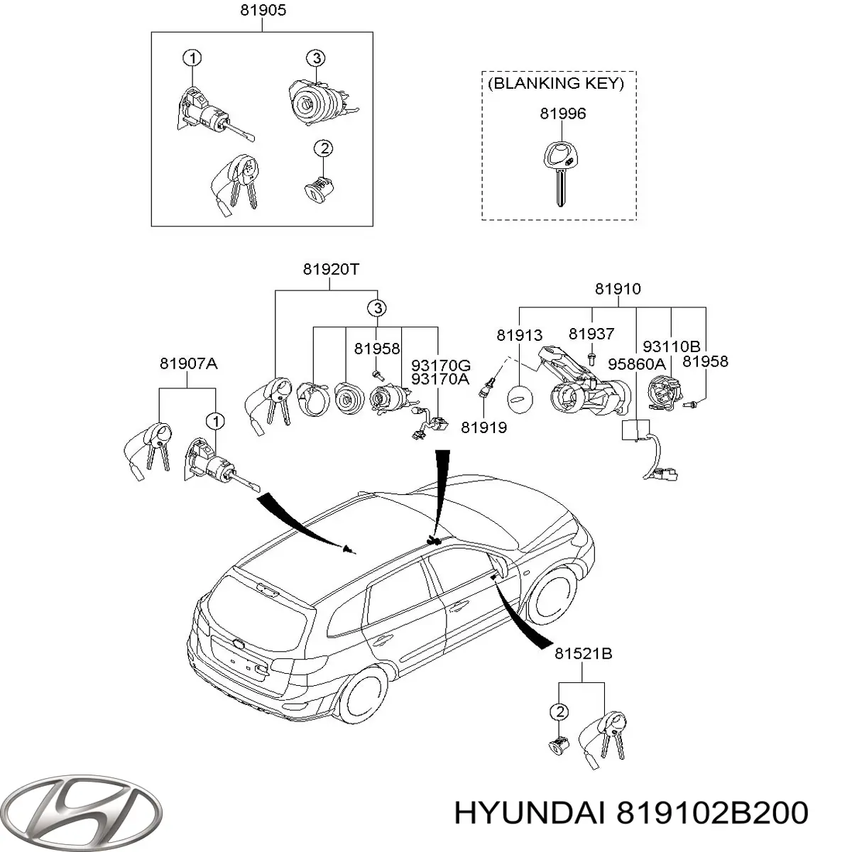 819102B200 Hyundai/Kia