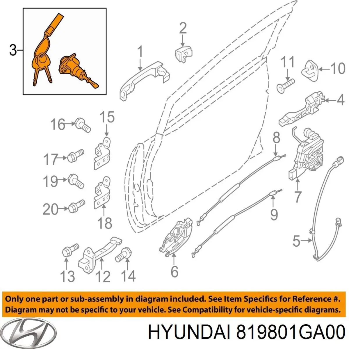  Hyundai/Kia 819801GA00 precio, desde  
