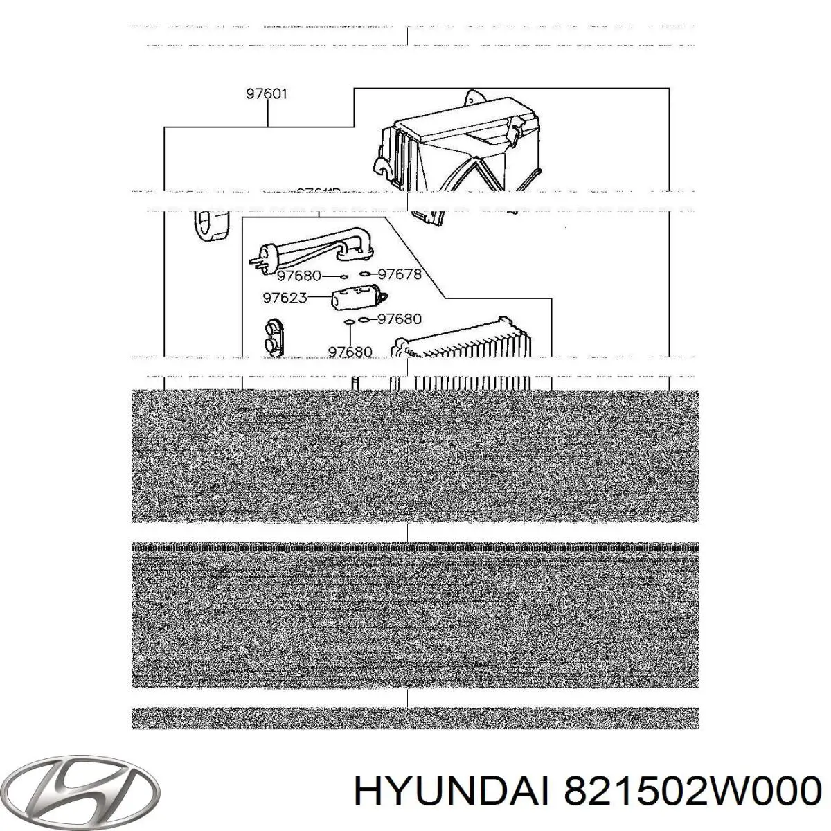 821502W000 Hyundai/Kia