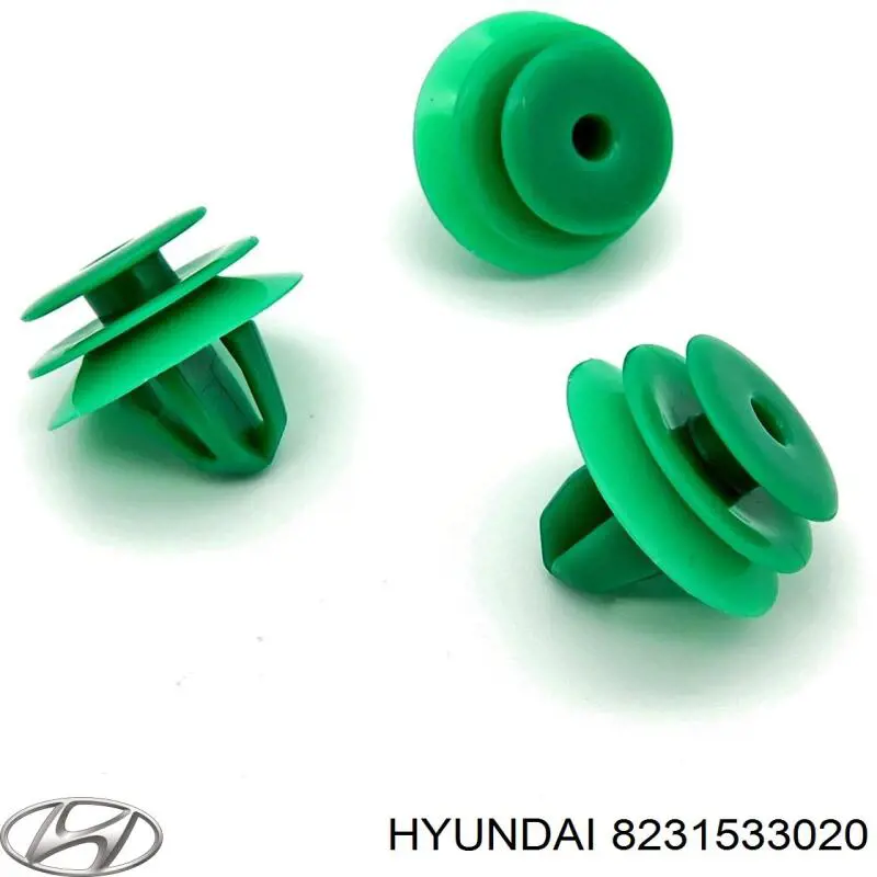 Clips fijación, revestimiento puerta Hyundai/Kia 8231533020