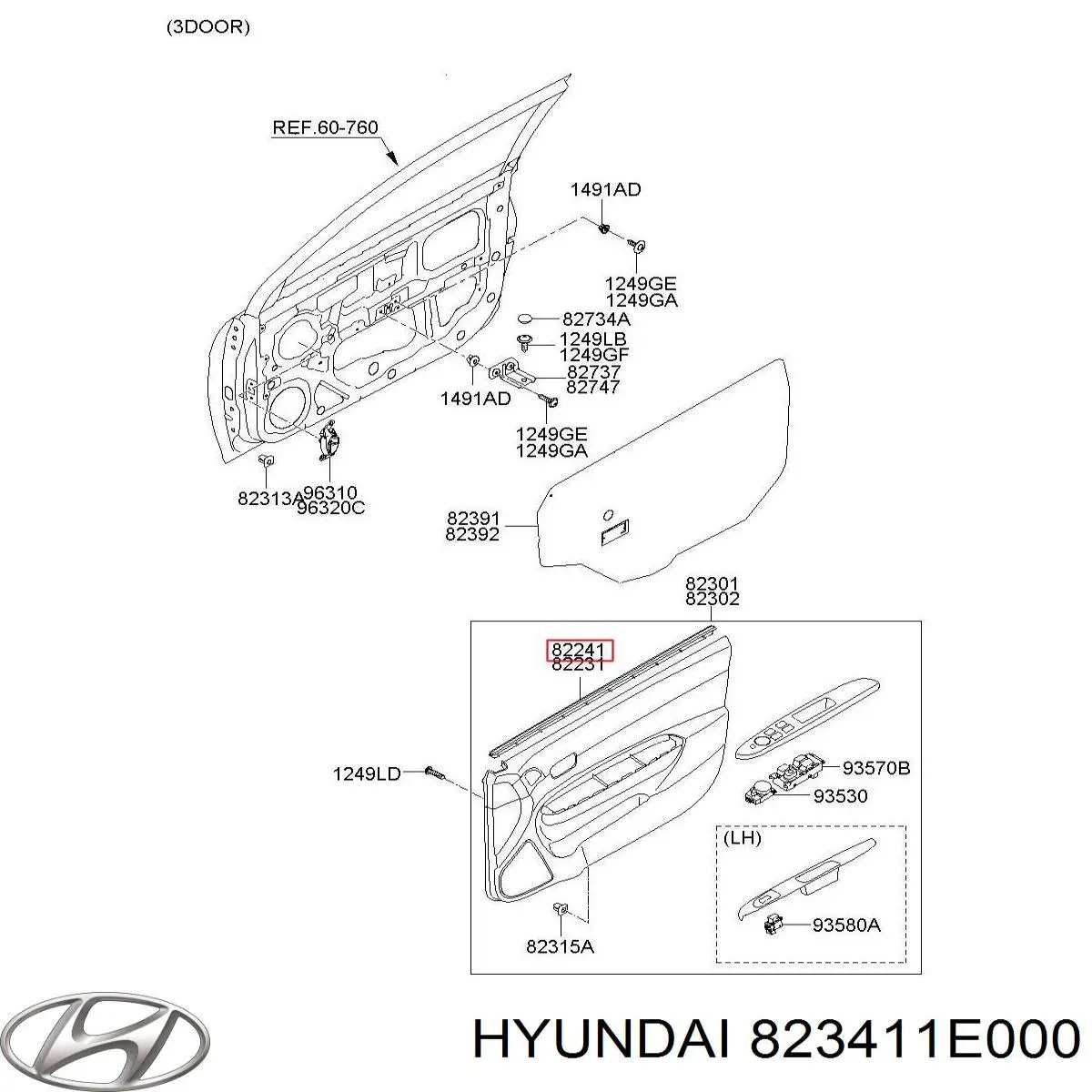 823411E000 Hyundai/Kia