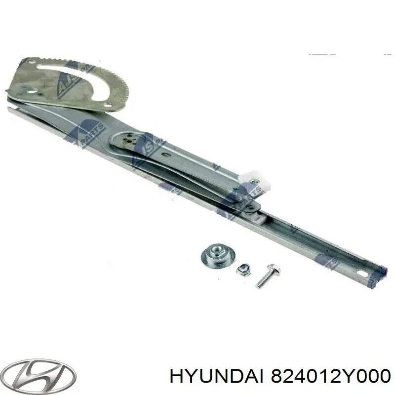 824012Y000 Hyundai/Kia mecanismo de elevalunas, puerta delantera izquierda