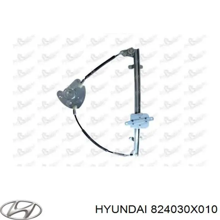 824030X010 Hyundai/Kia mecanismo de elevalunas, puerta delantera izquierda