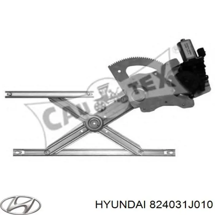 Mecanismo alzacristales, puerta delantera izquierda para Hyundai I20 (PB)